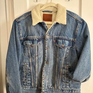 Levi's 90s Sherpa Trucker Jacket, Women's L